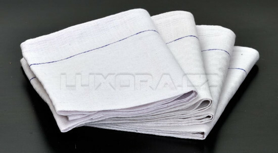 Keprový ručník bílý, vyvářecí - R1924/hl