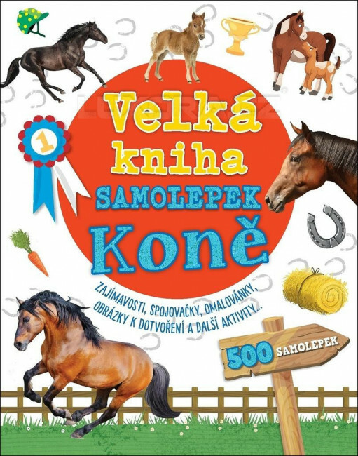 Velká kniha samolepek Koně - VKSK/hl