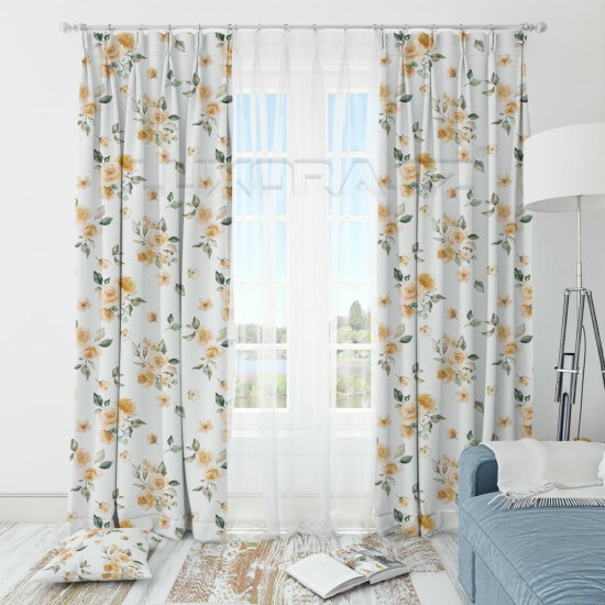 Dekorační látka 410621/102 na závěsy, polštářky - L410621/102hl