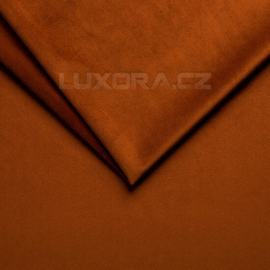 Velur 33 Rust na závěsy, polštářky - Velur 33/hl