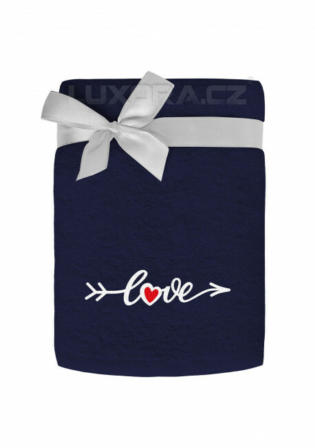 Ručník s výšivkou Love - R26247/hl