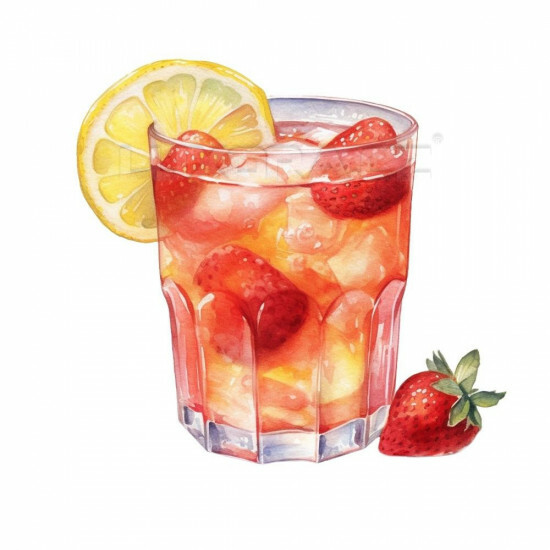 Nažehlovačka Drink jahoda - Ndjah/hl