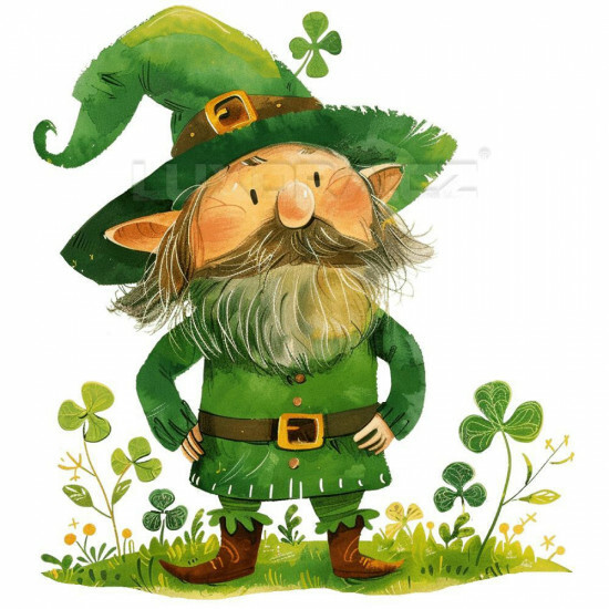 Nažehlovačka Skřítek čtyřlístek - NAŽ006/hl