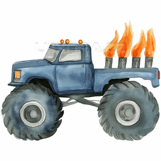 Nažehlovačka Monstertruck - NAŽ065/hl