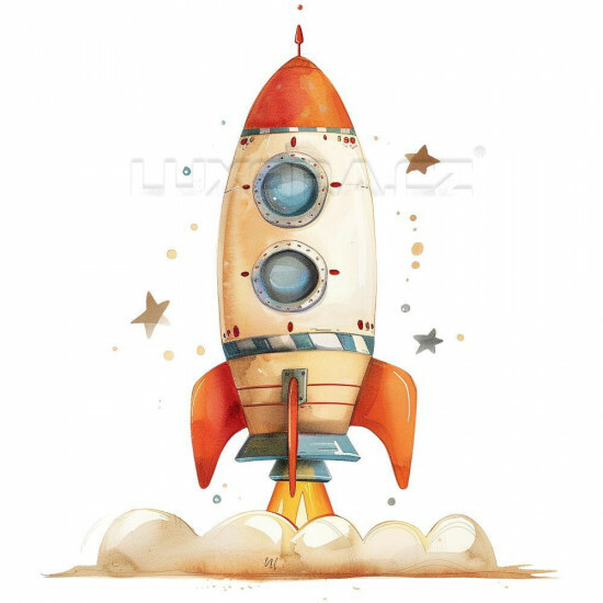 Nažehlovačka Raketa - NAŽ072/hl