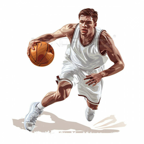 Nažehlovačka Basketbalista - NAŽ399/hl