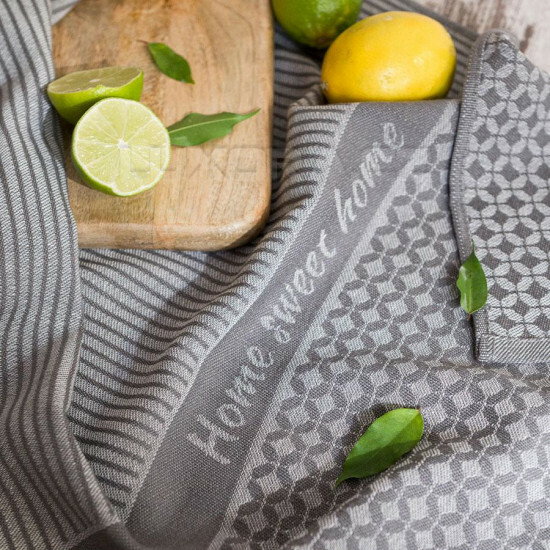 Utěrka SWEET HOME šedá - Utswh/se/hl