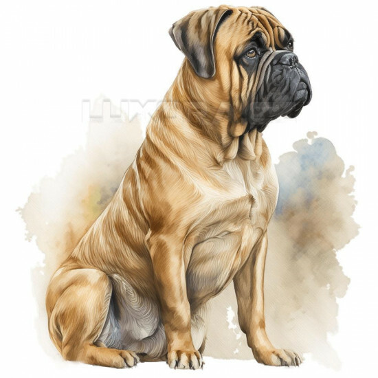 Nažehlovačka Bullmastif - NAŽ177/hl