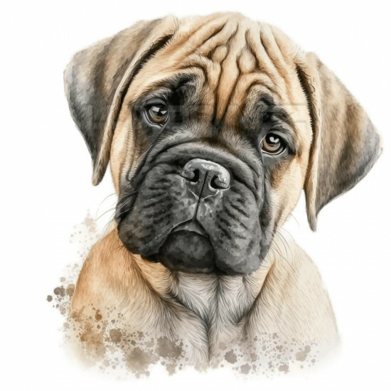 Nažehlovačka Bullmastif štěně - NAŽ176/hl