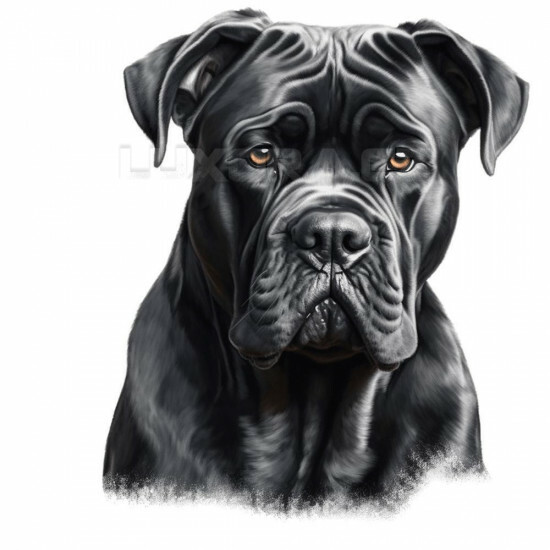 Nažehlovačka Cane Corso hlava - NAŽ178/hl
