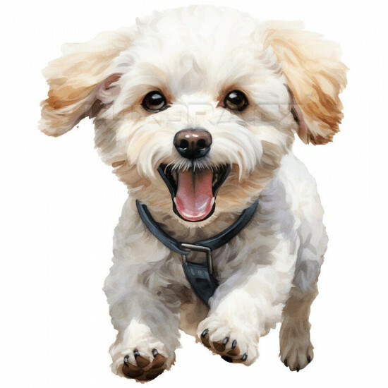 Nažehlovačka Bišonek běžící - NAŽ162/hl