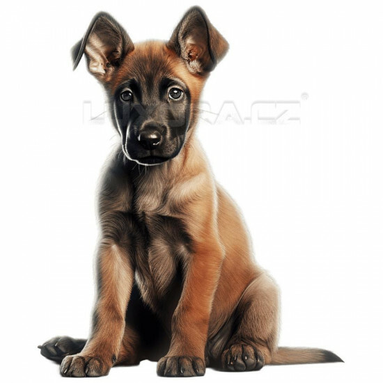 Nažehlovačka Belgický malinois štěně - NAŽ147/hl