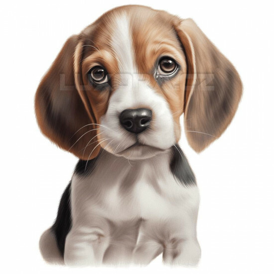 Nažehlovačka Bígl štěně - NAŽ159/hl