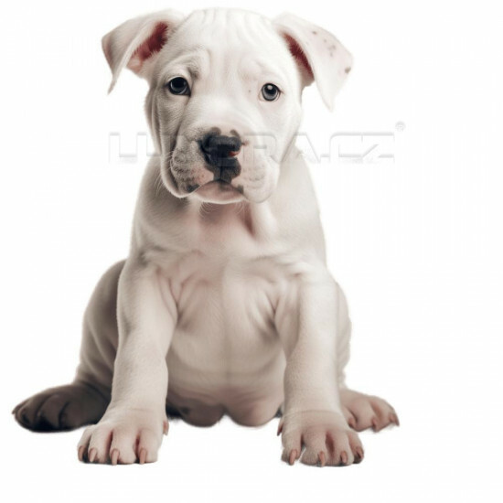 Nažehlovačka Argentinská doga štěně - NAŽ136/hl