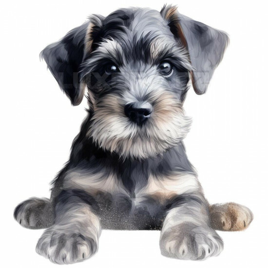 Nažehlovačka Knírač štěně - NAŽ224/hl