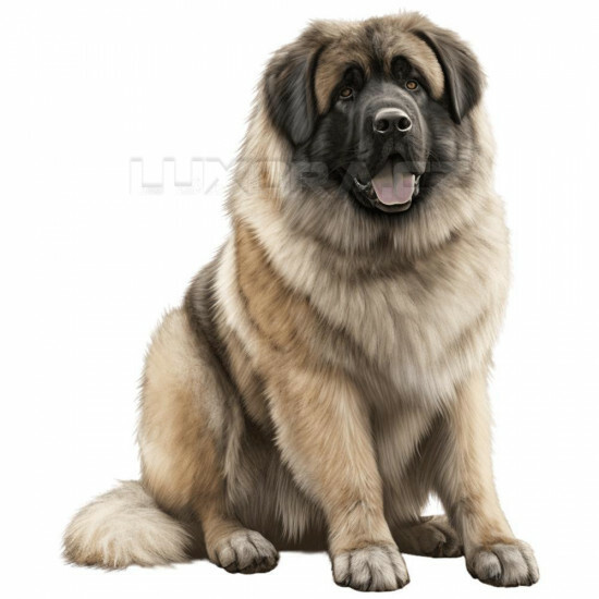 Nažehlovačka Kavkazský pastevecký pes - NAŽ222/hl