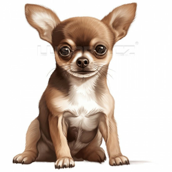 Nažehlovačka Čivava hnědá - NAŽ191/hl