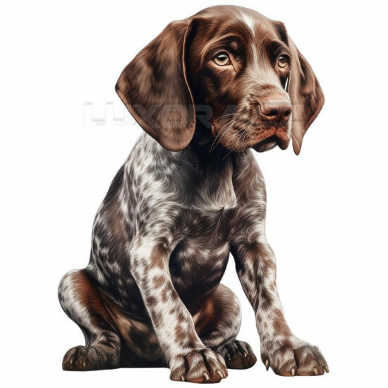 Nažehlovačka Německý krátkosrstý ohař štěně - NAŽ233/hl