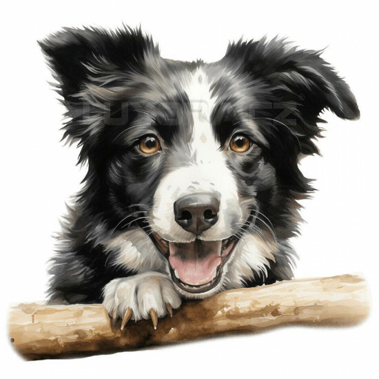 Nažehlovačka Border Collie štěně - NAŽ167/hl