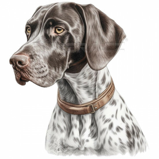 Nažehlovačka Německý krátkosrstý ohař - NAŽ234/hl