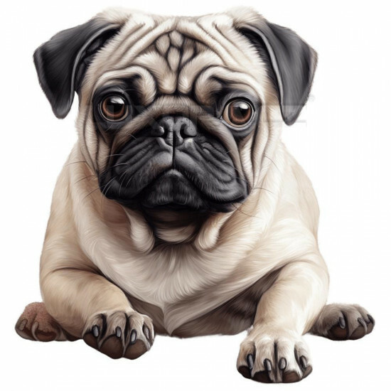 Nažehlovačka Mopslík - NAŽ246/hl