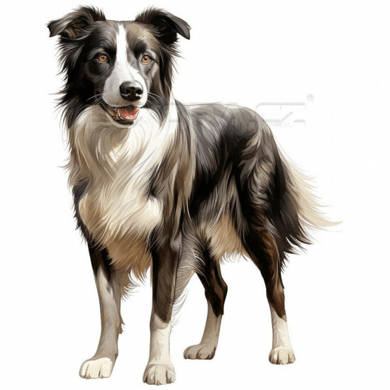 Nažehlovačka Border Collie - NAŽ168/hl