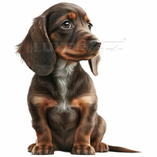 Nažehlovačka Jezevčík hnědý štěně - NAŽ208/hl