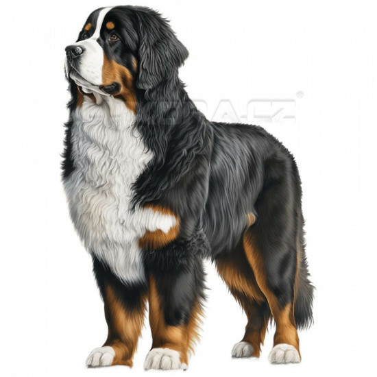 Nažehlovačka Bernský salašnický pes - NAŽ157/hl