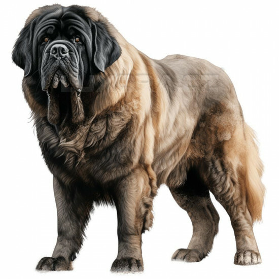 Nažehlovačka Tibetský mastif tmavý - NAŽ294/hl