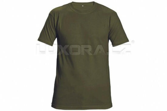 Tričko tm. zelené TES,XL