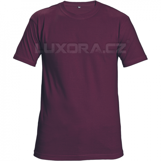 Tričko bordó TES - TČU/0001/bo/hl