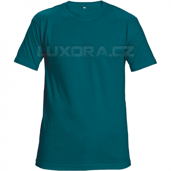 Tričko petrolejové TES - TČU/0001/pe/hl
