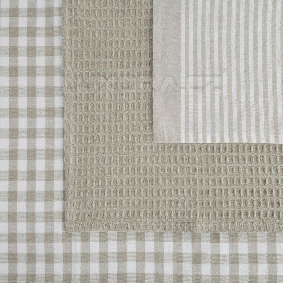 Sada utěrek ROS béžová - Utros/be/hl