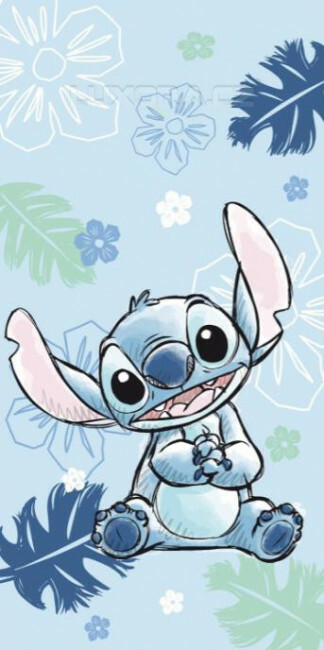 Osuška STITCH blue - O39755/hl