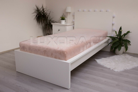 Prostěradlo mikroflanel kávové - Pmikro/ka/hl