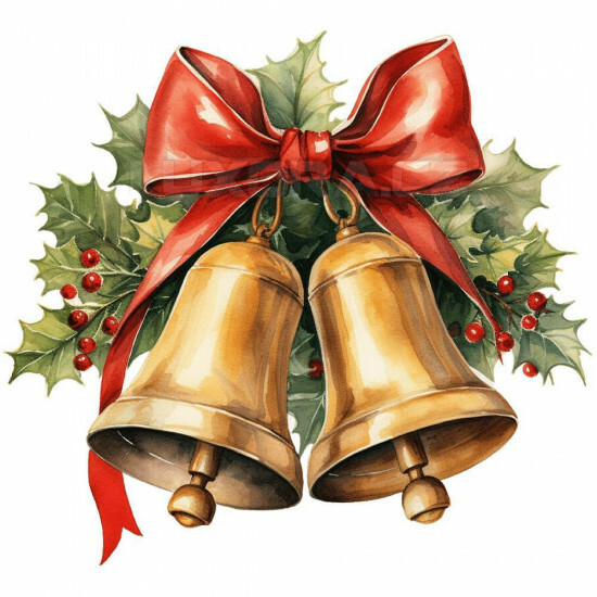 Nažehlovačka Zvonečky a jmelí - NAŽ639/hl