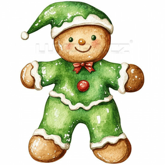 Nažehlovačka Perníček zelený - NAŽ599/hl