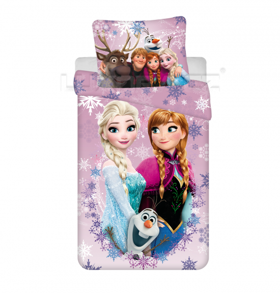 Povlečení Ledové království Frozen fialové - LS36372/hl