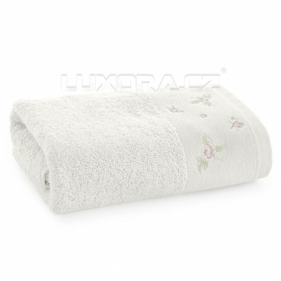 Ručníky a osušky FLORAN bílé - FLO/k/hl