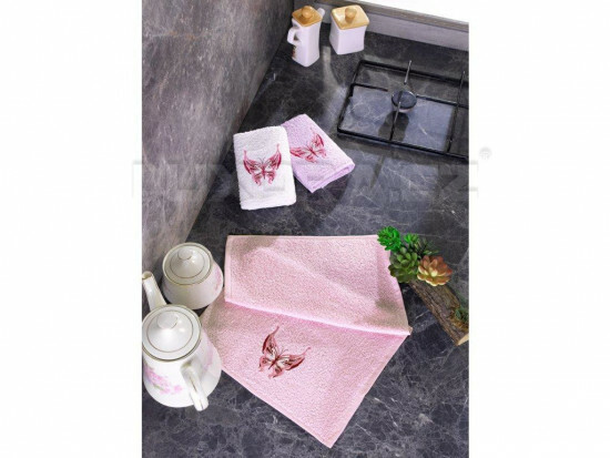 Dárkový set froté utěrek Motýl - U333824/hl