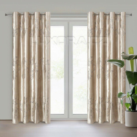 Závěs LISTIA béžový - Z474588/hl