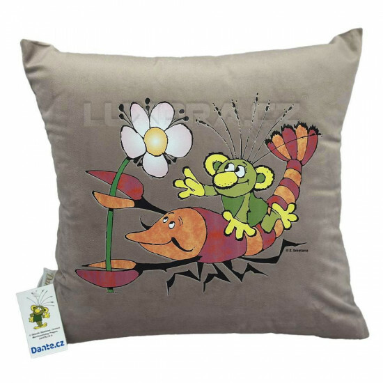 Povlak na polštářek Rákosníček a rak - PPRrak/hl