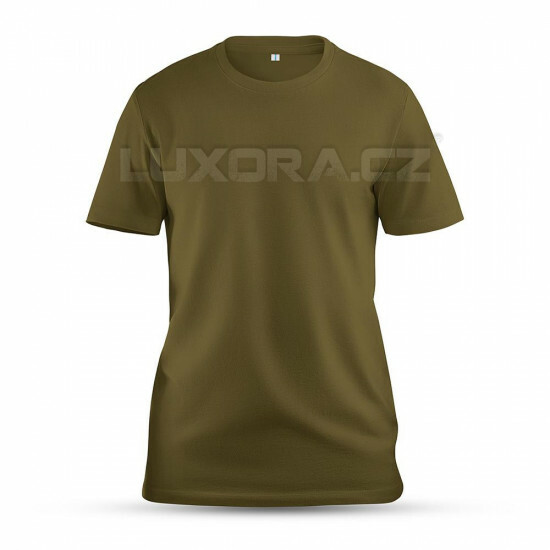 Tričko olivové TES - TČU/0001/ol/hl