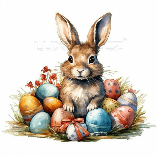 Nažehlovačka Zajíček mezi kraslicemi 2 - NAŽ968/hl