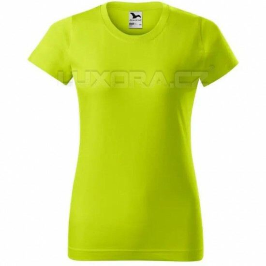 Dámské tričko limetkové BAS - TČDU/134/li/hl