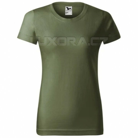 Dámské tričko khaki BAS - TČDU/134/kh/hl