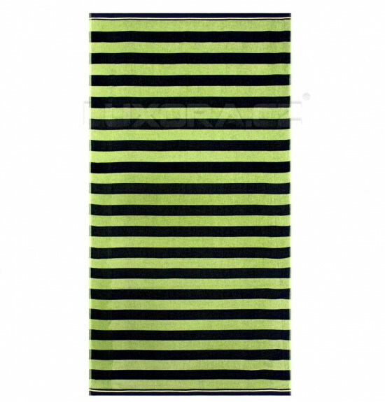 Plážová osuška pruh summer cool zelená - ART17738