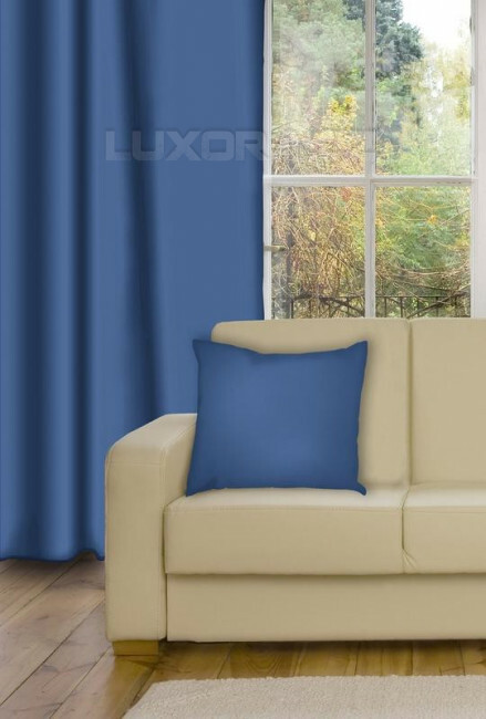 Látka Blackout UNI 140 sv. modrý na závěsy, polštářky - ART01443
