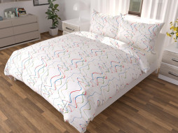 Povlečení VLNY kolor