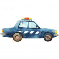 Nažehlovačka Policejní auto